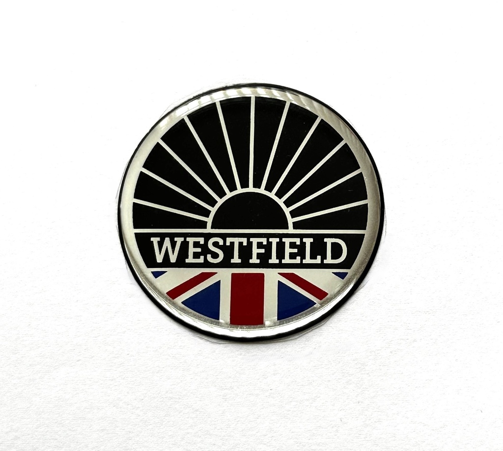 43mm New Westfield Bonnet/Wheel Badge