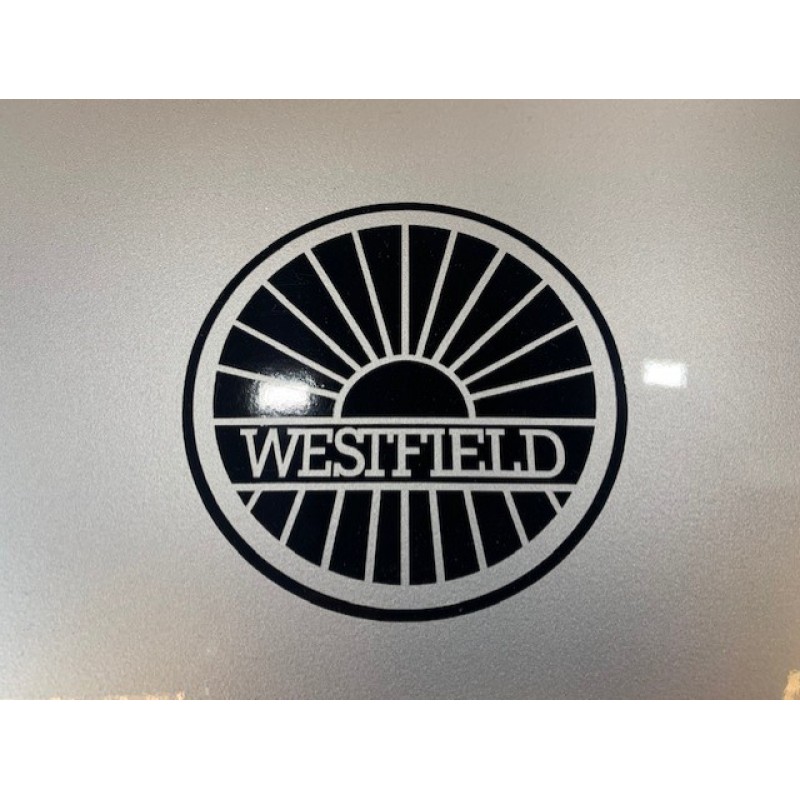 100mm Westfield Logo Transfer Black (Clearance)