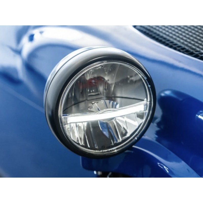 5+3/4" Black Non Halo LED Headlamp LHD