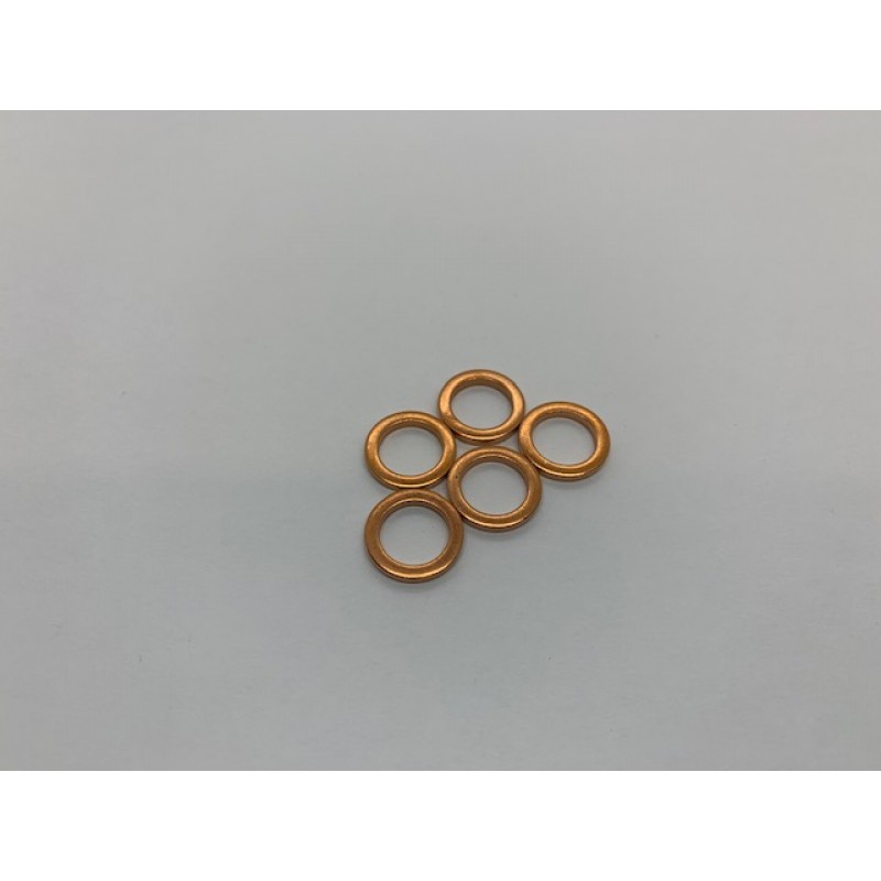 M10 Plain Copper Washer
