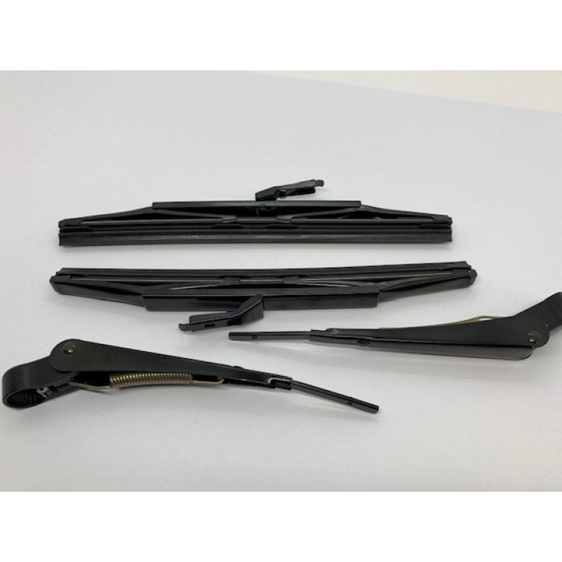Black Wiper Arm and Blade Set