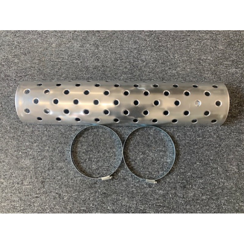 5" Silencer Exhaust Cover Polished (Clearance)