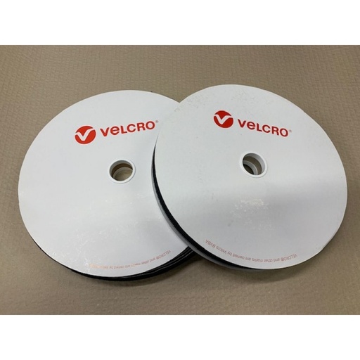 [0887079] 20mm Black Hook Velcro